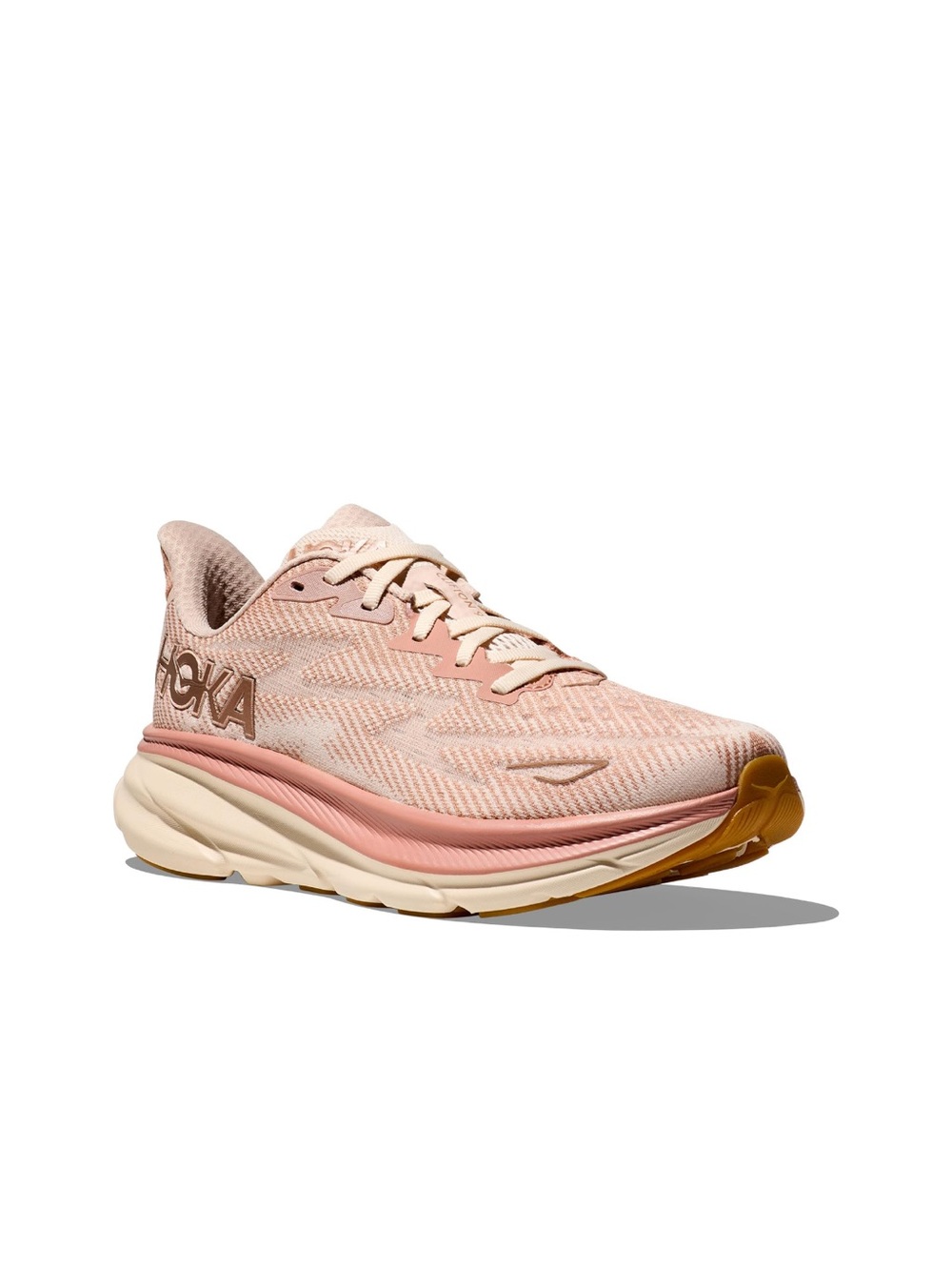 Hoka Women's Pink Peach Running Sneakers